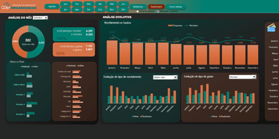 Dashboard profissional 1